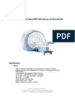 GE' Pre-Owned 1.5T Signa HDXT MRI Scanner 16 Channel (16X)