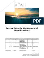 Internal Integrity Management of Rigid Flowlines - Revision 3