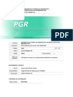 PGR Diagnostica Centro de Diagnostico Odontologico Por Imagem Ltda 06.103.786000159 28-05-2024