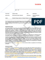 Technical Note - Detailed Design Analysis of Integral Bridges On Spread Footings