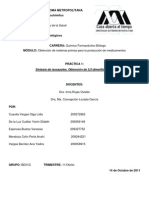 Practica 1 Sintesis de Isoxazoles Obtencion de 3,5-Dimetilisoxazol