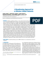 An Adaptive Hybrid Beamforming Approach For 5G-MIMO MmWave Wireless Cellular Networks