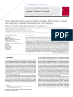 Steam Reforming of Acetic Acid Over Ni/Zro Catalysts: Effects of Nickel Loading and Particle Size On Product Distribution and Coke Formation