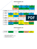 Horario Contabilidad - 2024 - I Semestre