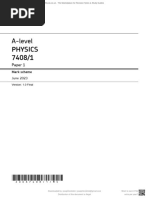 Alevel Physics Paper1 Ms 2023