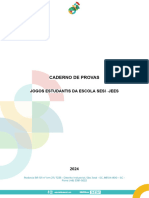 Caderno de Provas Jees 24 São José