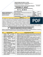 Silabo Comunicacion Oral-Electricidad Ind. 2021-I - P. Tapay