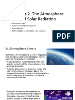 Agrometeorology The Atmosphere and Solar Radiation