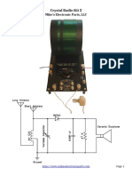 Crystal Radio Kit 5 Manual