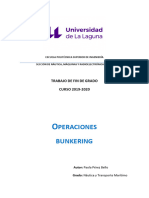 Operaciones Bunkering