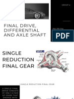 Group 4 - FINAL DRIVE, DIFFERENTIAL AND AXLE SHAFT