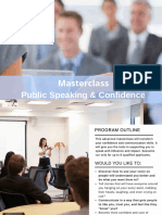 Public Speaking Brochure