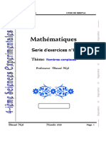 Seriecomplexe 4Msc Dhaouadi