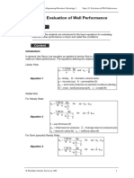 Topic 28 - Evaluation of Well Performance