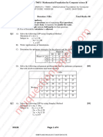 Technology Mca Master of Computer Applications Semester 2 2023 May Mathematical Foundation For Computer Science 2 Rev 2019 C' Scheme