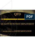 Quality Function Deployment: Instrumentation