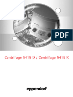 Eppendorf 5415 Operator Manual