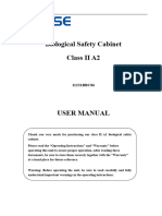 User Manual Class II A2 11231BBC86 - 2016.6