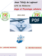 III - Membrane P (5) 2021-2022 (Adhésivité 1)