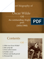 Presentation About Oscar Wilde