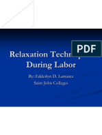 Relaxation Techniques During Labor