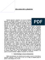 Nutriţia Minerală A Plantelor