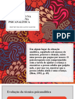 Evolução Na Psicoterapia Psicanalítica