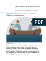 Los 7 Pecados Mortales Que Destruirán Tu Matrimonio