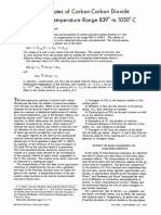 A Study On The Rates of Carbon-Carbon Dioxide Reaction in The Temperature Range 839 To 1050 C