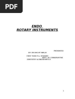 Rotary Instrumentation Using 1