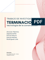 TERMINACIONES Undav