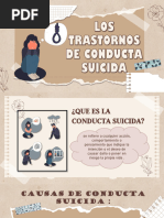 Semana 8 - Salud Mental - Transtornos de Conducta Suicida