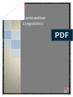 Contrastive Linguistics