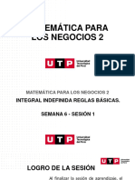 S06.s1-La Integral Indefinida. Reglas Básicas