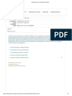 Avaliação Do Curso Nivelamento de Química - Revisão Da Tentativa