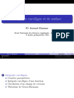 Chap2 - Analyse4 - Intégrales Curvilignes