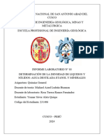 Informe Quimica N° 3