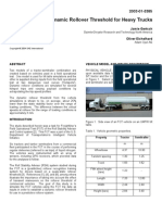 Simulation of Dynamic Rollover There SH Old For Heavy Trucks