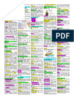 Geology Cheat Sheet