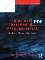 Bion and Contemporary Psychoanalysis (Psychoanalytic Field Theory Book Series) Giuseppe Civitarese 9781138038851 Routledge 2018 234 $52