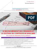 Le Recouvrement Des Creances Et La Gestion Du Contentieux Bancaire 1591202572