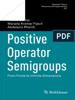 Positive Operator Semigroups: András Bátkai 0dumhwd - Udpdu) Lmdyè Abdelaziz Rhandi