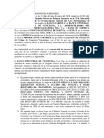 Acta de La Primera Reunión de Acreedores