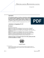 UNECE - Regulation 43 - Rev03 - VIDRIOS