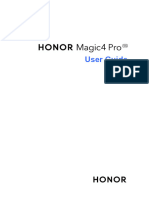 HONOR Magic4 Pro User Guide - (Magic UI 6.0 - 01, En)