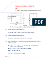 Magnetic Circuits - Exercises - Memo