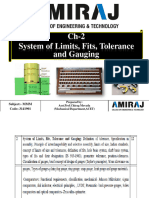 Chapter 2 - System of Limits Fits Tolerance and Gauging