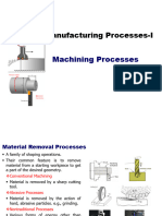 IPE 141 - Manufacturing Prcoesses - I - Machining