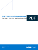 Dell Emc Powerprotect Dd3300: Hardware Overview and Installation Guide