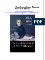 The Oxford Handbook of Jane Addams Patricia M Shields Full Chapter PDF